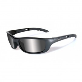 P-17 - Grey Silver Flash Lens with Gunmetal Grey Frame