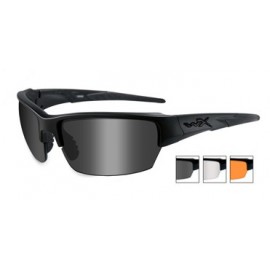 SAINT - Grey/Clear/Rust Changeable Lens with Matte Black Frame