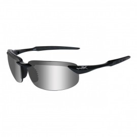 TOBI - Polarized Silver Flash Lens with Gloss Black Frame