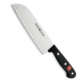 7" Santoku Knife with Hollow Edge