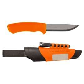 Mora Bushcraft Survival - Orange (Stainless Steel)